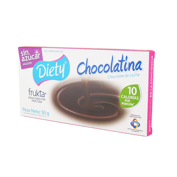 Chocolate de Leche Frukta Tableta x 50 g.