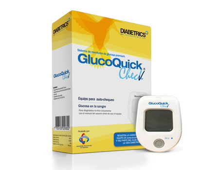 Glucómetro GlucoQuick Check