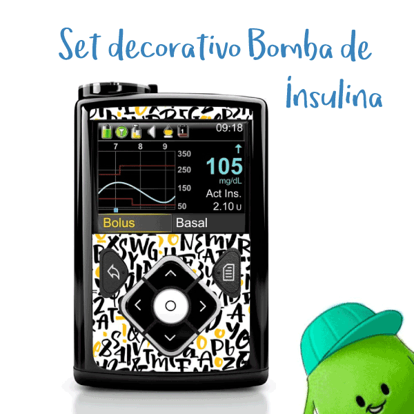 Set Decorativo para Bomba de Insulina Minimed 640 y 670