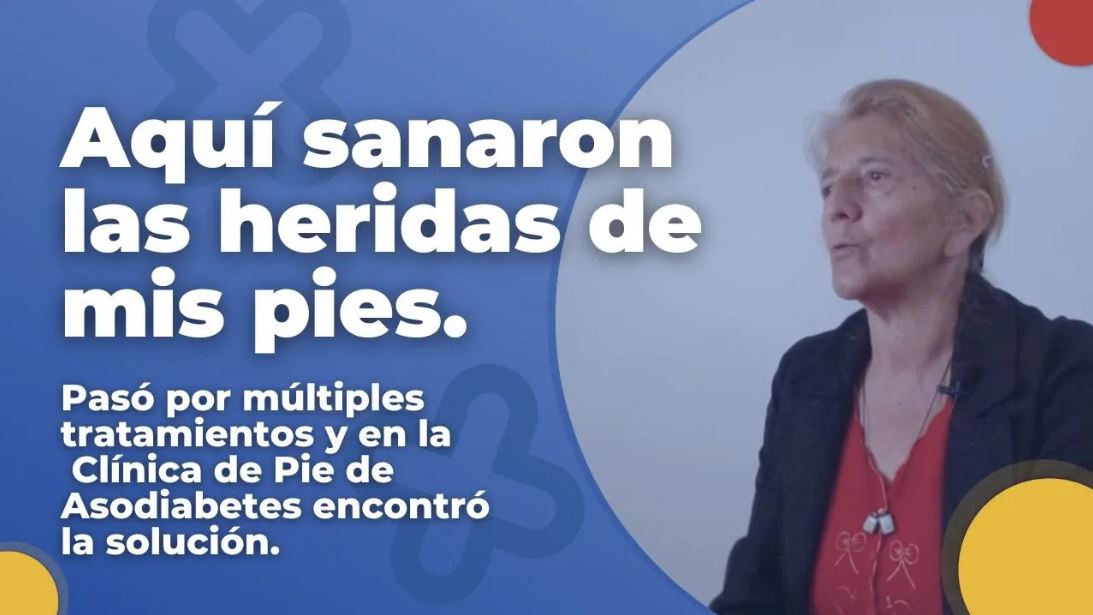 Aqui sanaron las heridas de mi pie